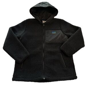 Element Rickles Warmer K Zip Hoodie Flint Black NWOT Boys Size Medium